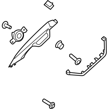 Ford ML3Z-1503598-AC MOULDING - WINDSHIELD