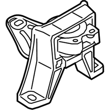 Ford 9T1Z-6038-A Engine Front Support Bracket