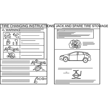 Ford CM5Z-17A083-E Label