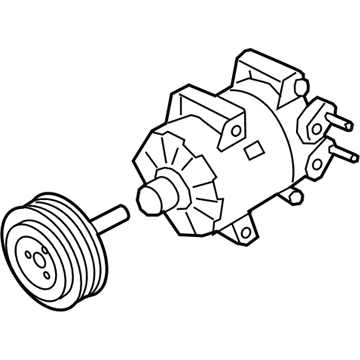 Ford GV6Z-19703-C Compressor Assembly