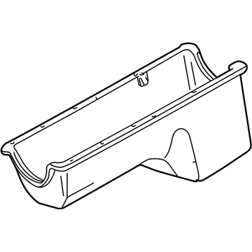 Ford YC3Z-6675-A Oil Pan