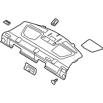 Lincoln BE5Z-5446668-DB Package Tray