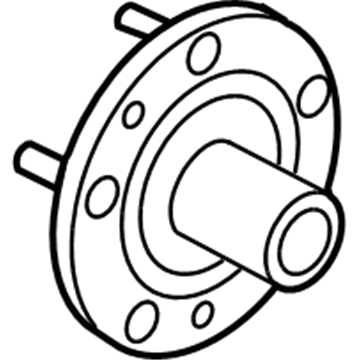 Lincoln 6E5Z-1104-AB Front Hub