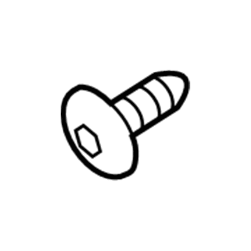 Ford -W505593-S442 Reinforcement Plate Screw