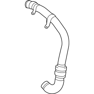 Ford BB5Z-6C646-C Outlet Hose