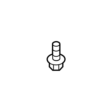 Lincoln -W715134-S439 Upper Hinge Bolt