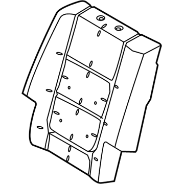 Ford DB5Z-7866800-A Pad - Rear Seat Back