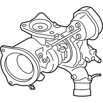 Ford CJ5Z-6K682-L Turbocharger