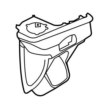 Ford MK4Z-6113562-AB Holder, Front Driver Side Ford MK4Z-6113562-AB Holder, Front Driver Side