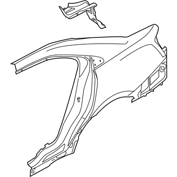 Ford AG1Z-5427840-A Quarter Panel