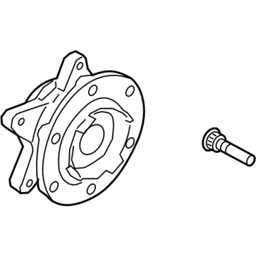 Ford MB3Z-1104-A Hub Assembly