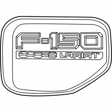 Ford F-150 Lightning Emblem - NL3Z-16720-BA