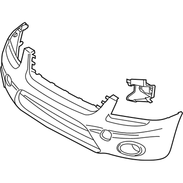 Ford Transit Connect Bumper - 9T1Z-17D957-EB