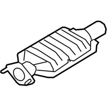 2010 Ford Fusion Catalytic Converter - 9E5Z-5E212-C