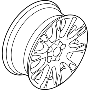 Ford CV6Z-1007-G Wheel, Alloy