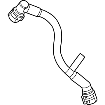 2022 Ford Bronco Crankcase Breather Hose - N2DZ-6758-B