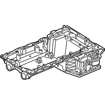 Ford LC3Z-6K040-B Upper Oil Pan