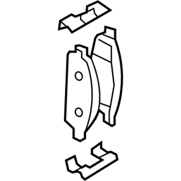 Ford 4U2Z-2V001-CA Brake Pads