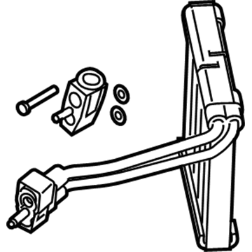 Ford BC3Z-19860-G Evaporator Core