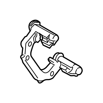 Ford 1S4Z-2B582-AA Plate Assembly - Brake Back