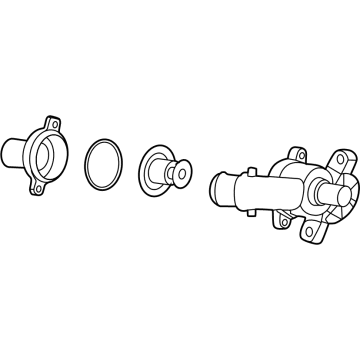 Ford LX6Z-8A586-B Thermostat Housing