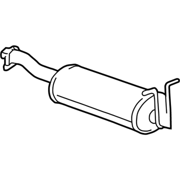 Lincoln 4L7Z-5230-A Muffler