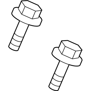 Mercury -W500035-S437M Starter Bolt