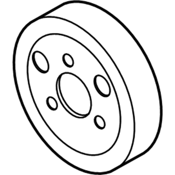 Ford HJ5Z-8509-A Pulley