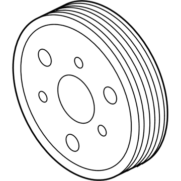 Ford HJ5Z-8509-A Pulley