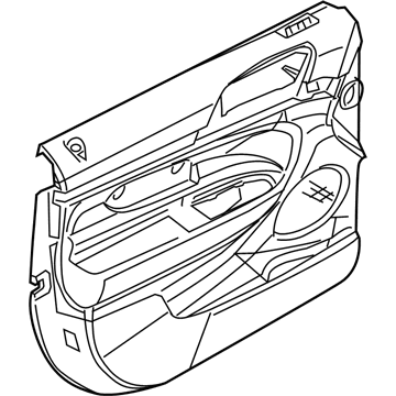 Lincoln AE9Z-7423942-BA Door Trim Panel