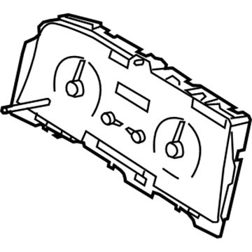 Mercury 8W3Z-10849-A Instrument Cluster