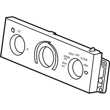 Mercury F8AZ-19980-AA Heater Control