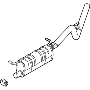 Ford HC3Z-5230-G Muffler