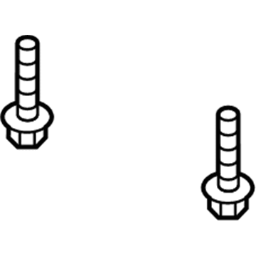 Ford -W716198-S439 Tank Strap Bolt