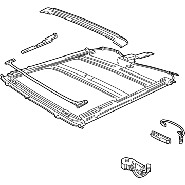 Ford 1L3Z-16502C22-AB Frame Assembly