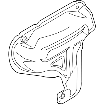 Ford BM5Z-9N454-B Heat Shield