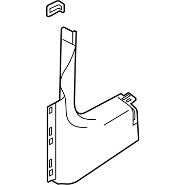 Ford FR3Z-6302345-AB Cowl Trim