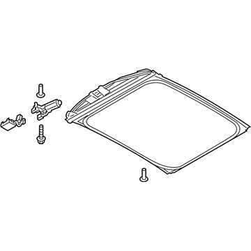 Ford DM5Z-58519A02-AC Sunshade