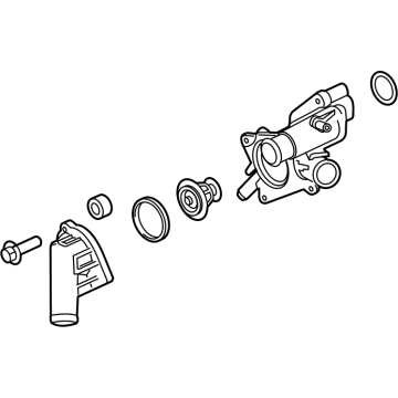 Ford HL3Z-8A586-C Thermostat Housing