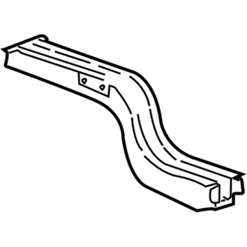 Ford XR3Z-63101A14-AA Rear Rail