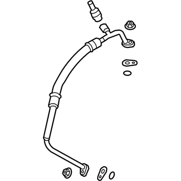 Lincoln DE9Z-19867-A Suction Tube