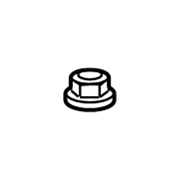 Mercury -N621942-S441 Upper Bracket Nut