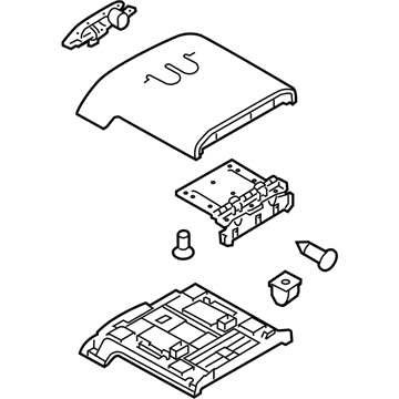 Ford BC3Z-2606024-DA Lid Assembly