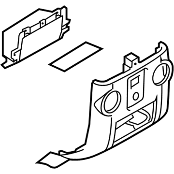 Ford BC3Z-28045E24-AC Panel Assembly - Console