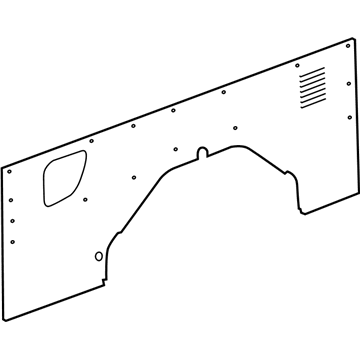 Ford CK4Z-6131012-GB Lower Trim