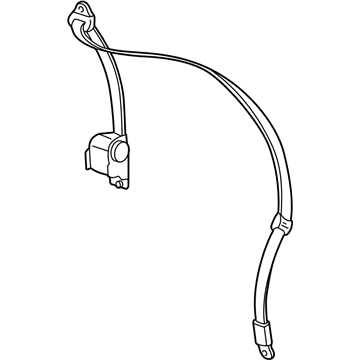 Ford 6L1Z-78611B09-AB Seat Belt Assembly