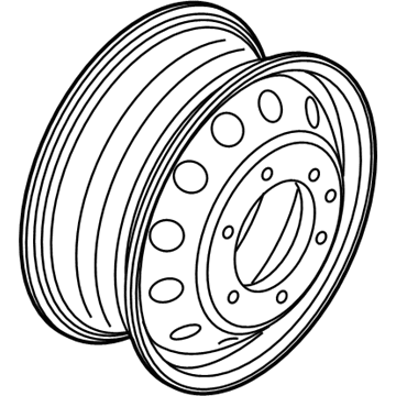 Ford CK4Z-1015-C Wheel, Alloy