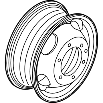 Ford JK4Z-1007-B Wheel, Alloy