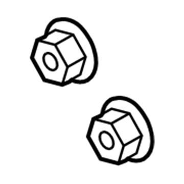 Mercury -W707144-S441 Reinforcement Nut