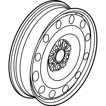 Ford Explorer Spare Wheel - DA5Z-1015-C